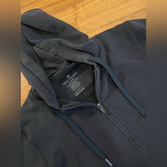Mack Weldon Black mens zipper hoodie size XXL - Picture 5 of 9